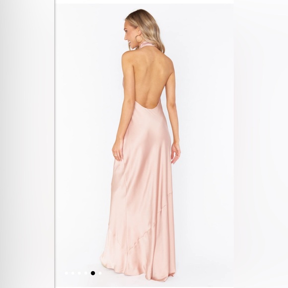 Show Me Your MuMu Jasmine Halter Maxi size: Small NWT - Picture 2 of 11